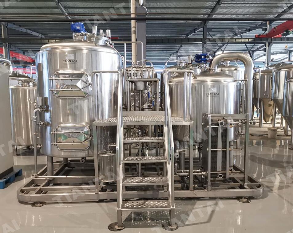 Which Stacked brewhouse is more suitable ?